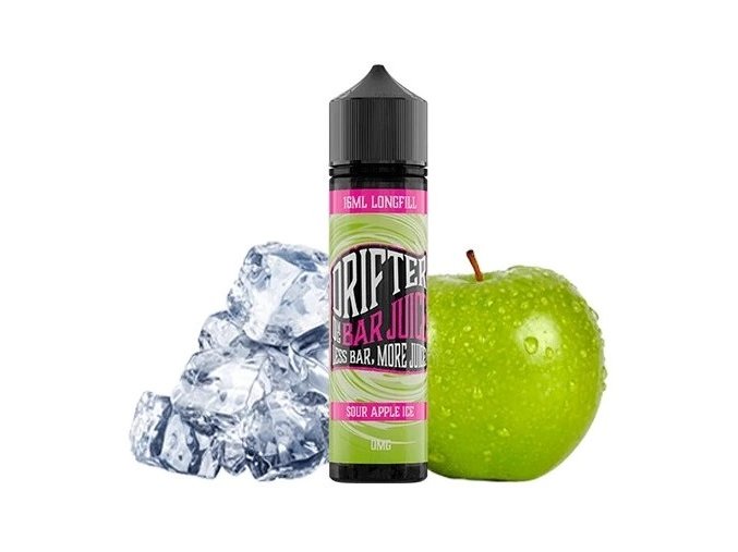 prichut juice sauz drifter bar juice sour apple ice 16ml
