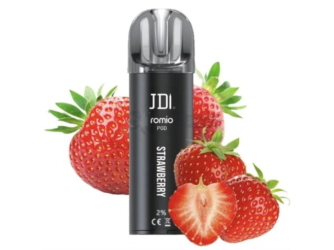 jdi romio pod cartridge strawberry 20mg