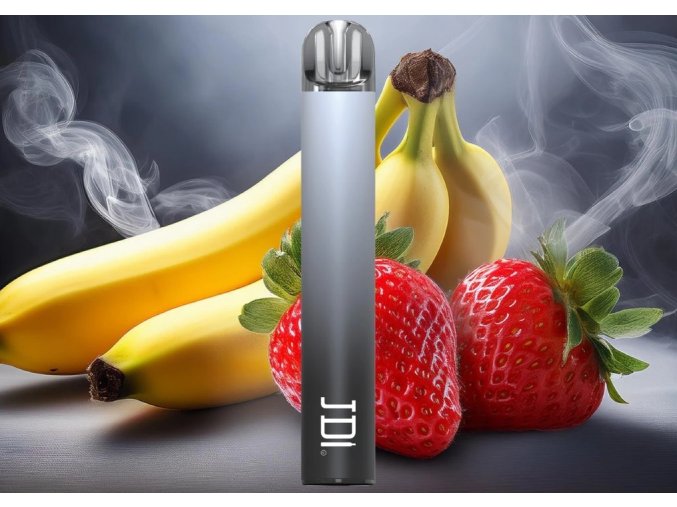 jdi romio pen starter kit strawberry banana black and white 20mg