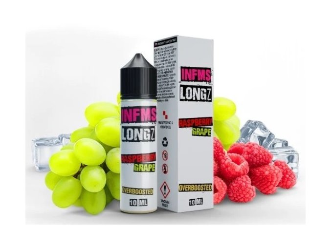 prichut infamous longz raspberry grape 10ml shake and vape