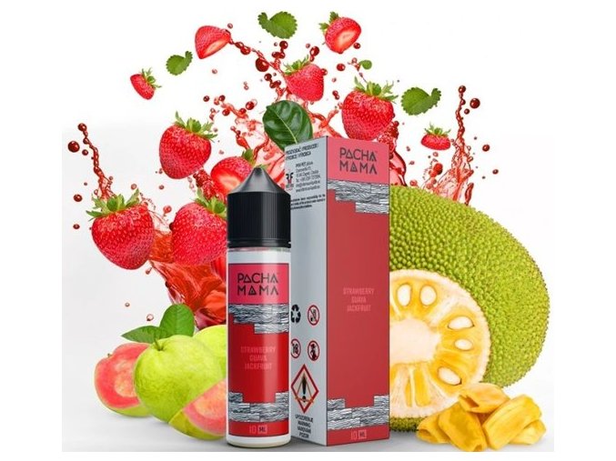 prichut charlies chalk dust pacha mama strawberry guava jackfruit 10ml