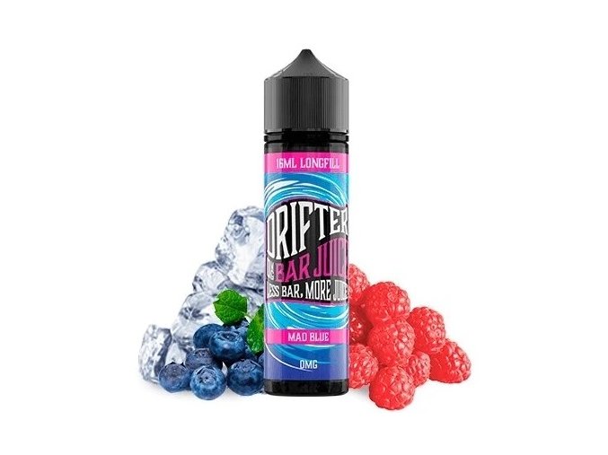 prichut juice sauz drifter bar juice mad blue 16ml shake and vape