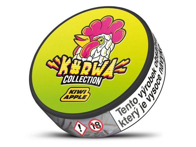 nikotinove sacky kurwa collection kiwi apple 12mg
