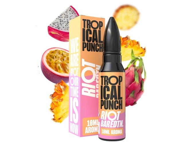 prichut riot bar edtn shake and vape tropical punch 10ml