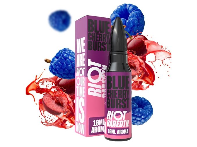 prichut riot bar edtn shake and vape blue cherry burst 10ml