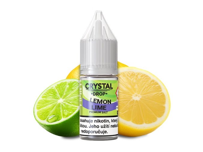 e liquid crystal drop salt lemon lime 10ml 20mg