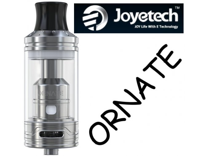 joyetech ornate clearomizer 6ml stribrny silver