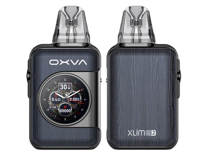 e cigareta oxva xlim sq pro 2 pod gunmetal wood