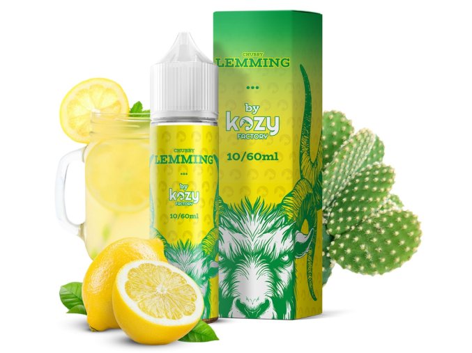 prichut kozy shake and vape chubby lemming kaktusova limonada 10ml