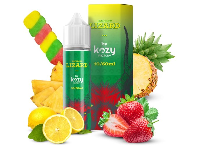 prichut kozy shake and vape rainbow lizard ovocna zmrzlina 10ml