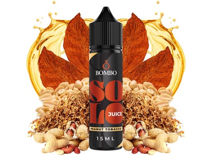 prichut bombo solo juice shake and vape peanut tobacco 15ml