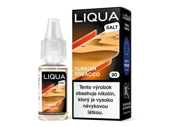 e liquid liqua salt turkish tobacco 10ml 20mg