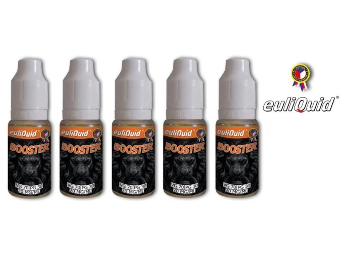 booster euliquid dripper 5x10ml 20mg pg30 vg70 50ml