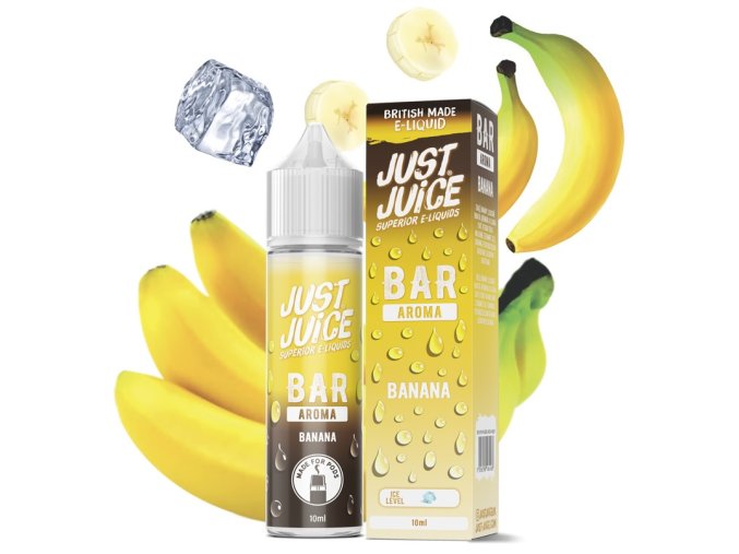 prichut just juice bar range banana 10ml
