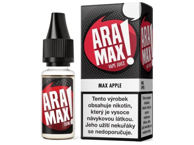 e liquid aramax max apple 10ml jablko