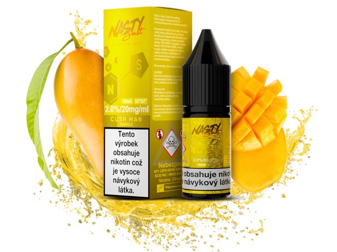 e liquid nasty salt 10ml 20mg cush man