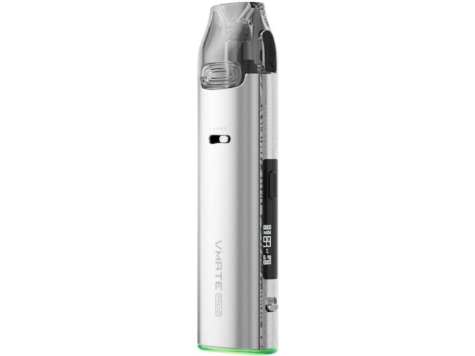voopoo vmate pro 2 pod elektronicka cigareta 1500mah glacier silver