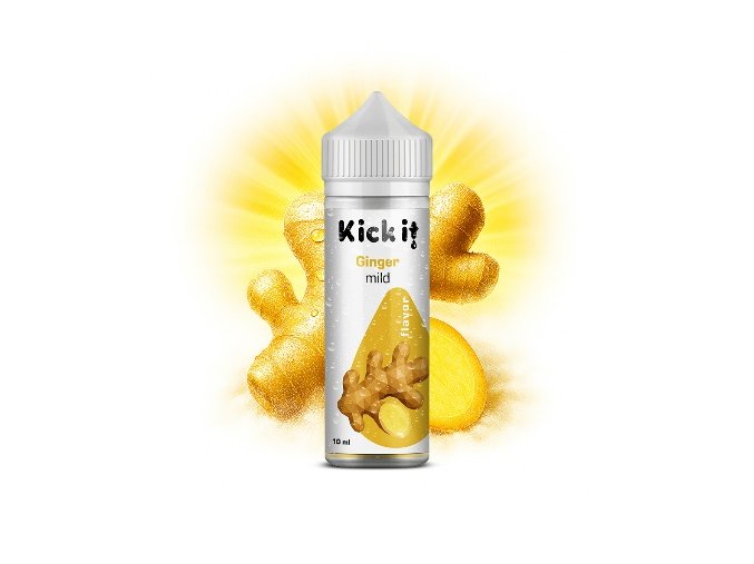 prichut kickit shake and vape ginger mild 10ml