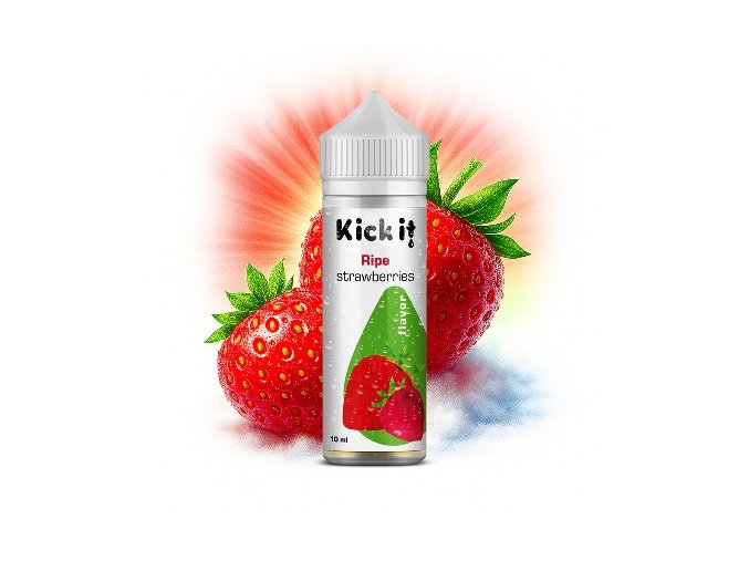 prichut kickit shake and vape ripe strawberries 10ml