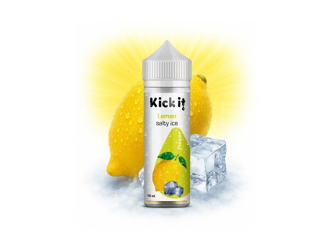 prichut kickit shake and vape lemon salty ice 10ml