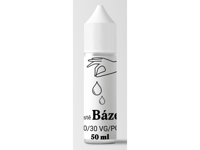 beznikotinova baze prostebaze pg30 vg70 50ml dripper