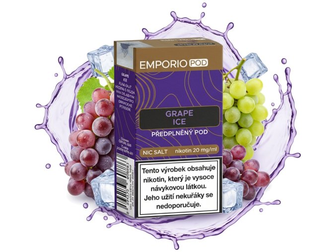 emporio pod cartridge ledove hroznove vino 20mg 1pack
