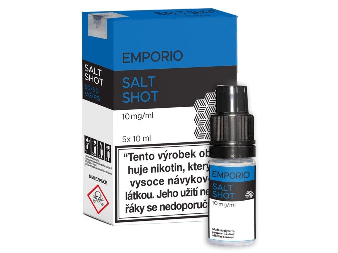 booster emporio salt shot 5x10ml 10mg pg50 vg50