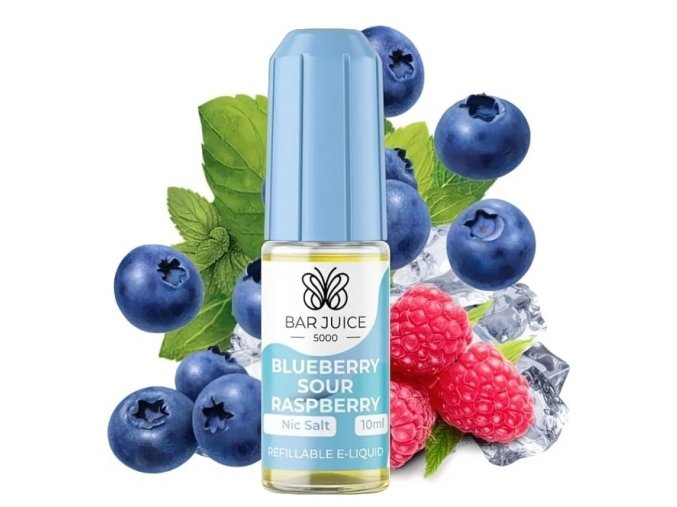 e liquid bar juice 5000 salt 10mg 20mg 10ml blueberry sour raspberry
