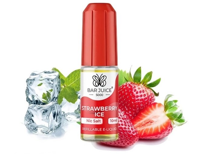 e liquid bar juice 5000 salt 10mg 20mg 10ml strawberry ice