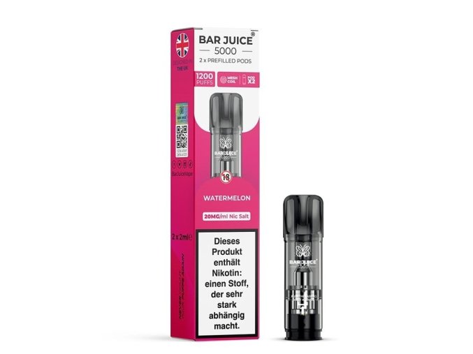 bar juice 5000 pod watermelon 20mg 2ks 02