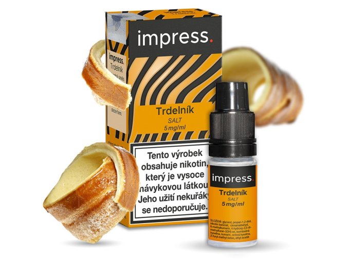 e liquid impress salt trdelnik 10ml