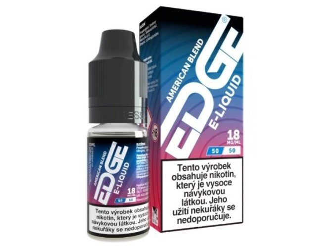 e liquid edge american blend 10ml 6mg 12mg 18mg