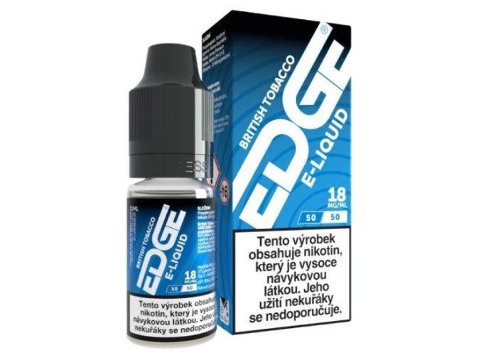 e liquid edge british tobacco 10ml 6mg 12mg 18mg