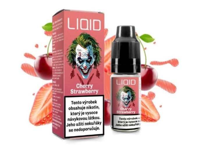 e liquid lio liqid salt cherry strawberry 10ml 16mg