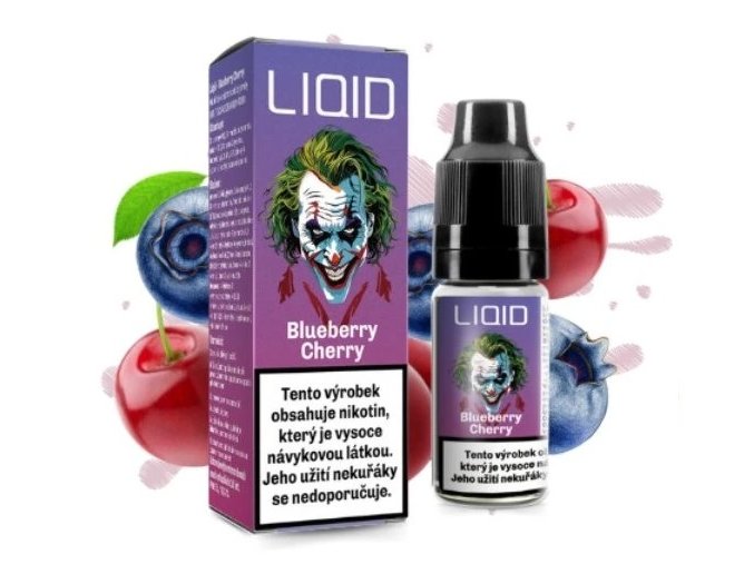 e liquid lio liqid salt blueberry cherry 10ml 16mg