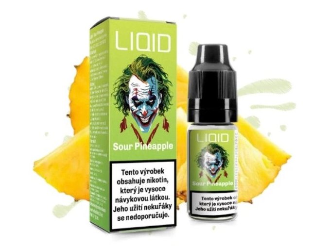 e liquid lio liqid salt sour pineapple 10ml 16mg