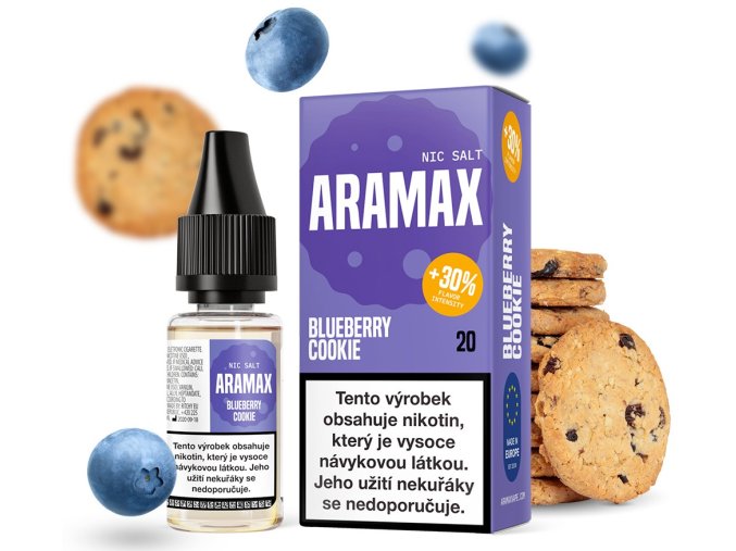 e liquid aramax salt blueberry cookie 10mg 20mg