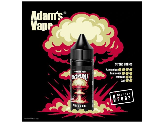 prichut adams vape boom series melonade shake 5ml