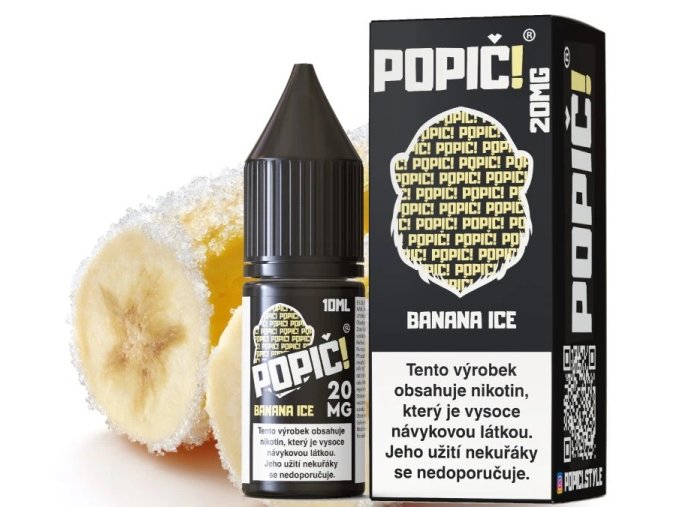 e liquid popici salt banana ice 20mg ledovy banan