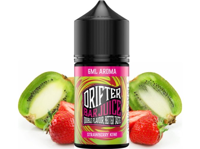 prichut drifter bar juice strawberry kiwi 6ml