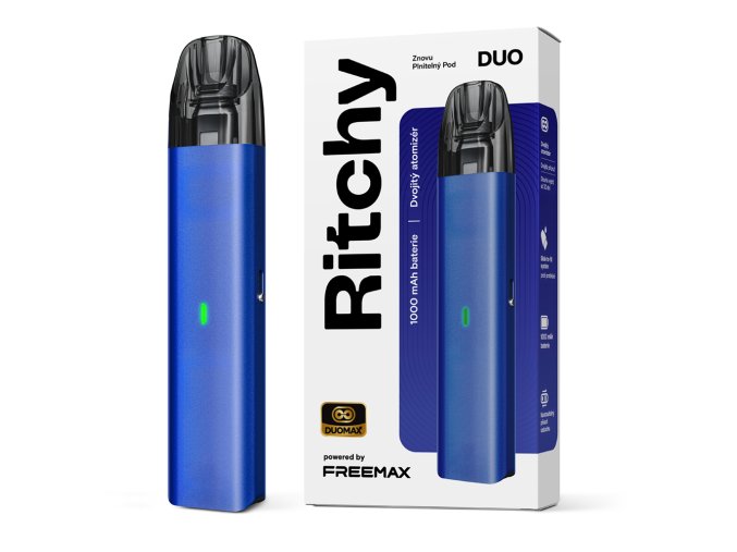 ritchy duo max elektronicka cigareta 1000mah air blue