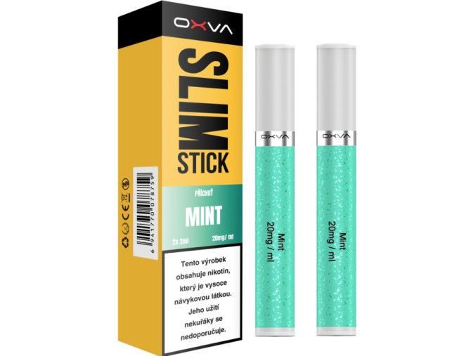 oxva slimstick pods cartridge mint 20mg 2pack mata