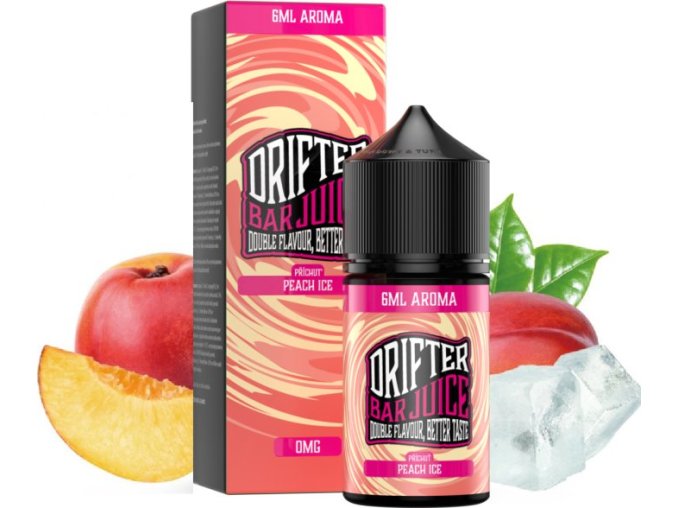 prichut drifter bar juice peach ice 6ml