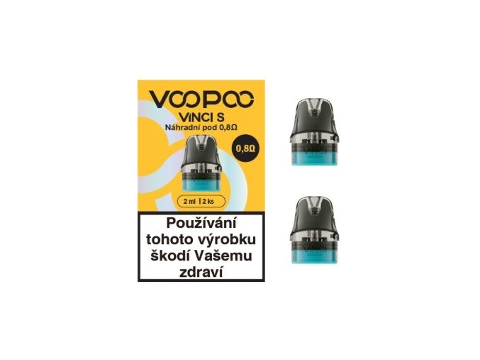 voopoo vinci s cartridge 08ohm 2ml 2pack 2ks