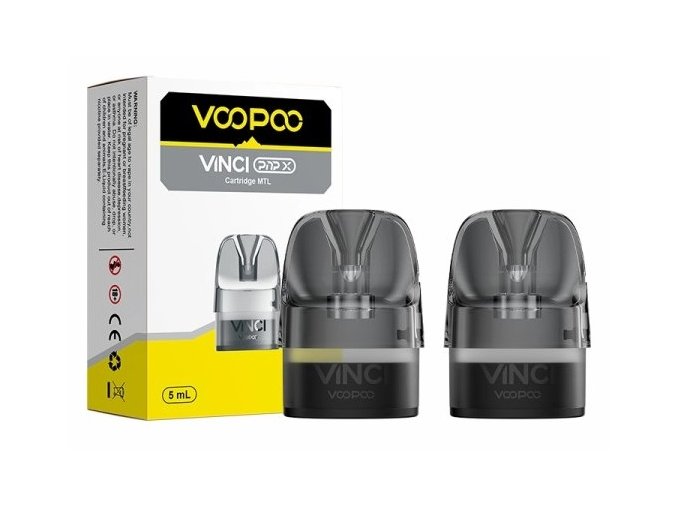 voopoo vinci pnp x pod nahradni cartridge mtl 2ks baleni