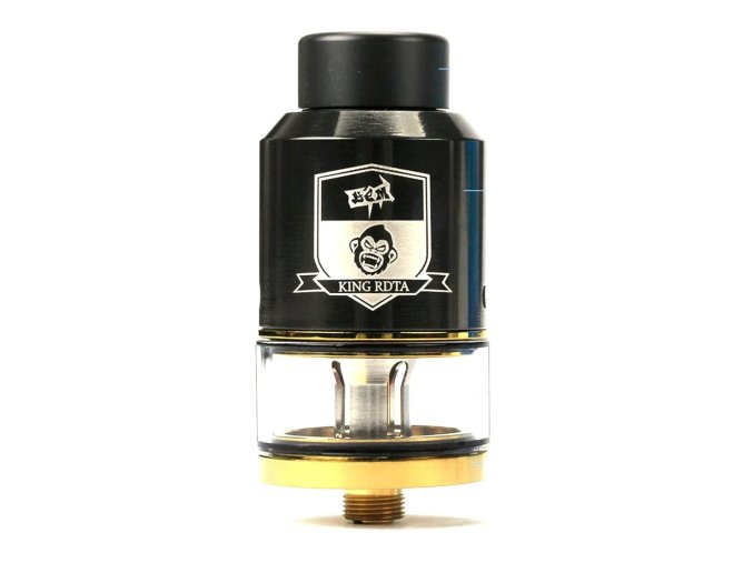 coil father king rdta vaporizer 3 5ml tank cerny black