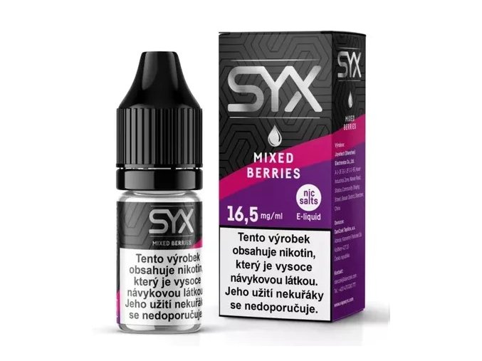 e liquid syx salt mixed berries 16,5mg