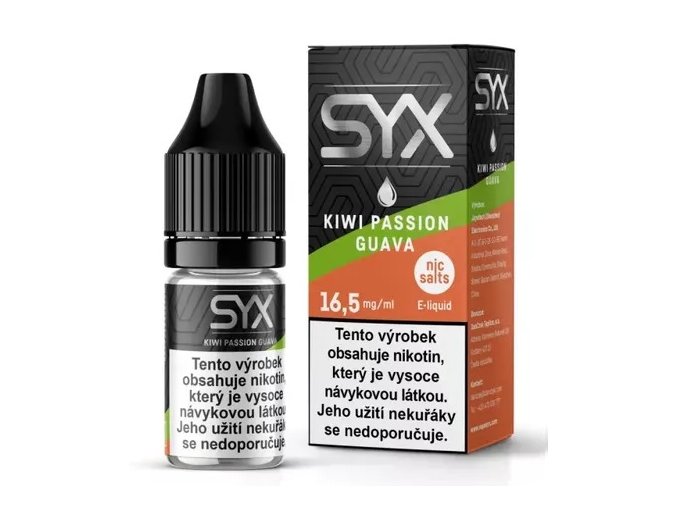e liquid syx salt kiwi passion guava 16,5mg