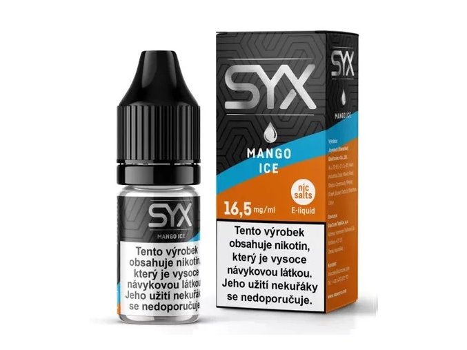 e liquid syx salt mango ice 16,5mg