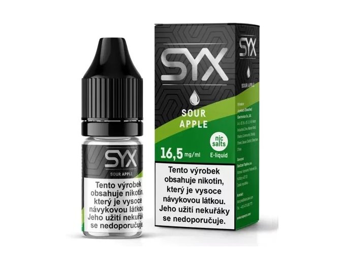e liquid syx salt sour apple 16,5mg